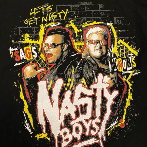 Modern Newage Nasty Boys Pro Wrestling Shirt - Picture 3 of 6